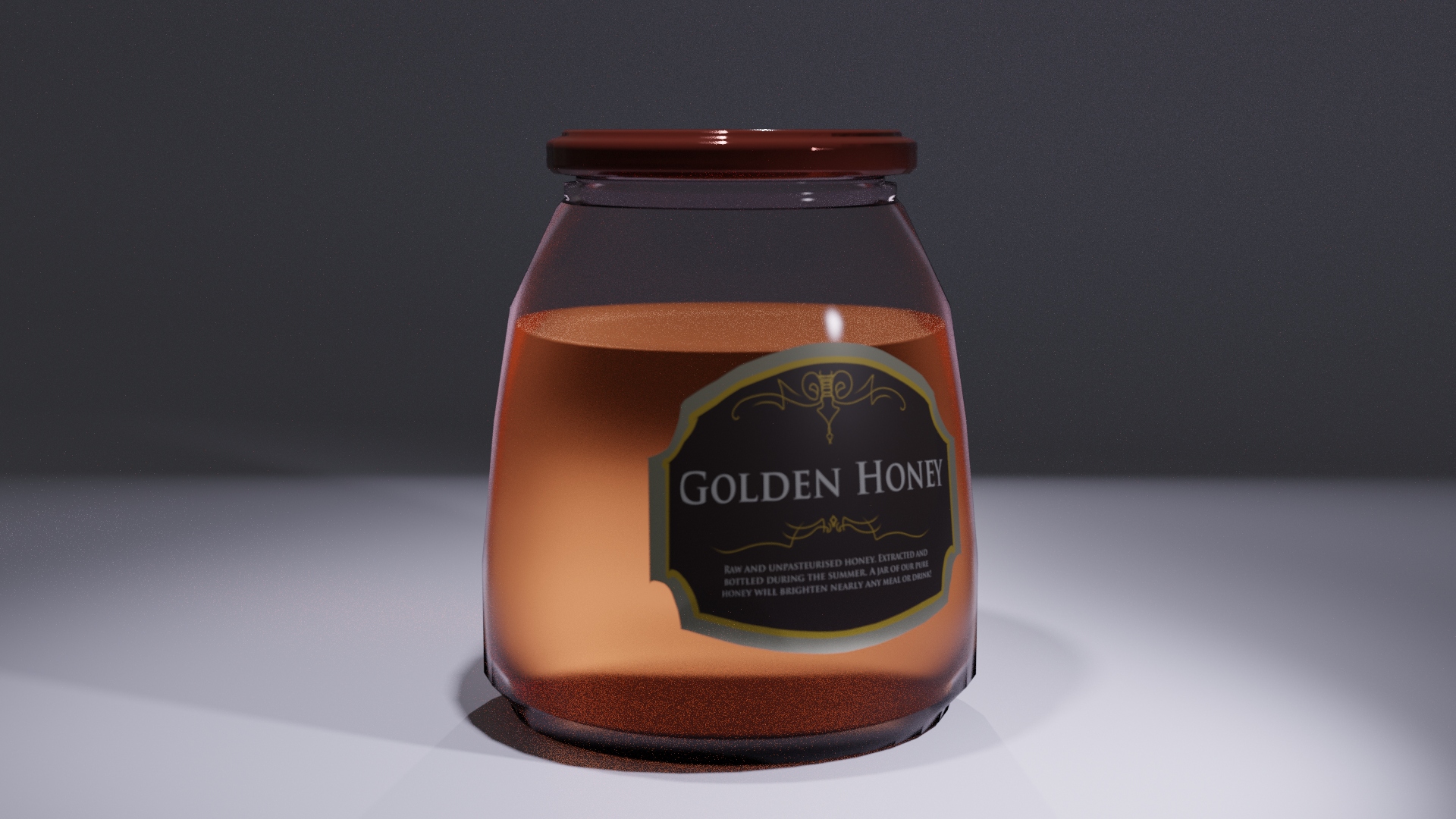 A simple jar of honey preview image 1